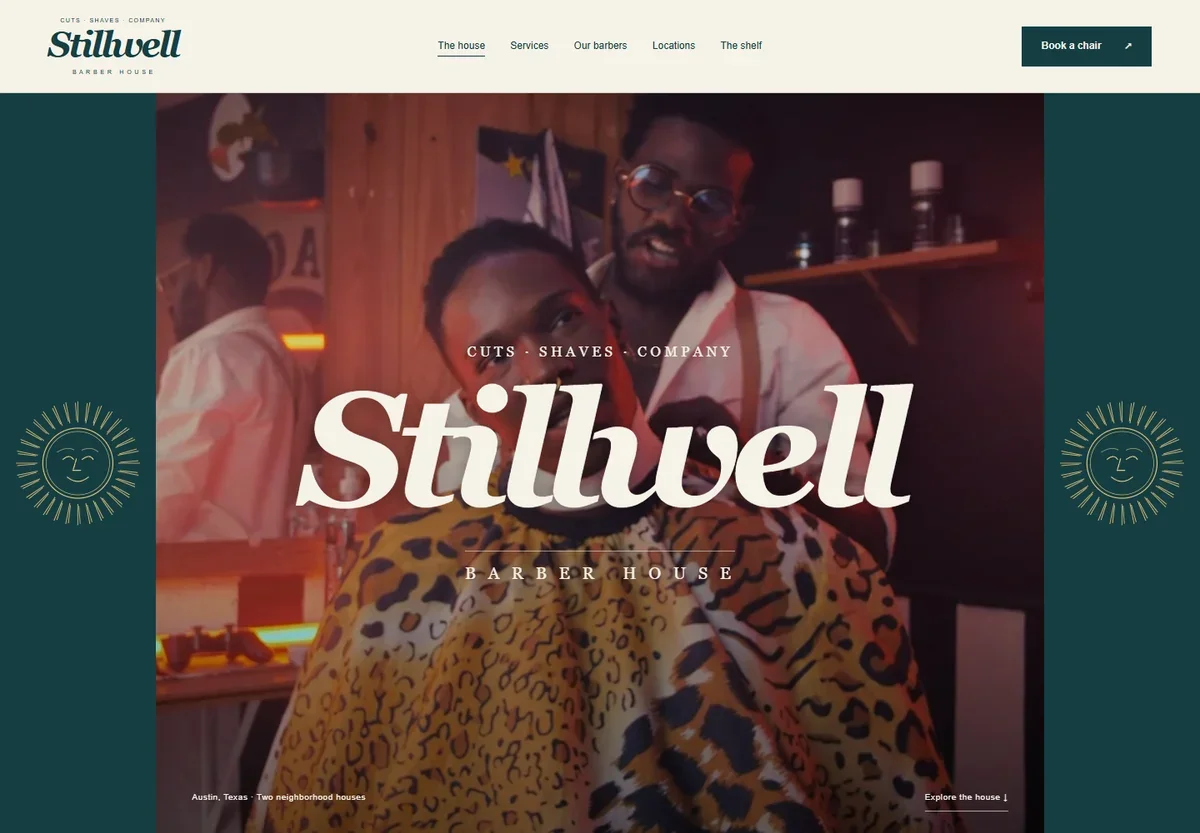 Stillwell website concept by Ormani Studio